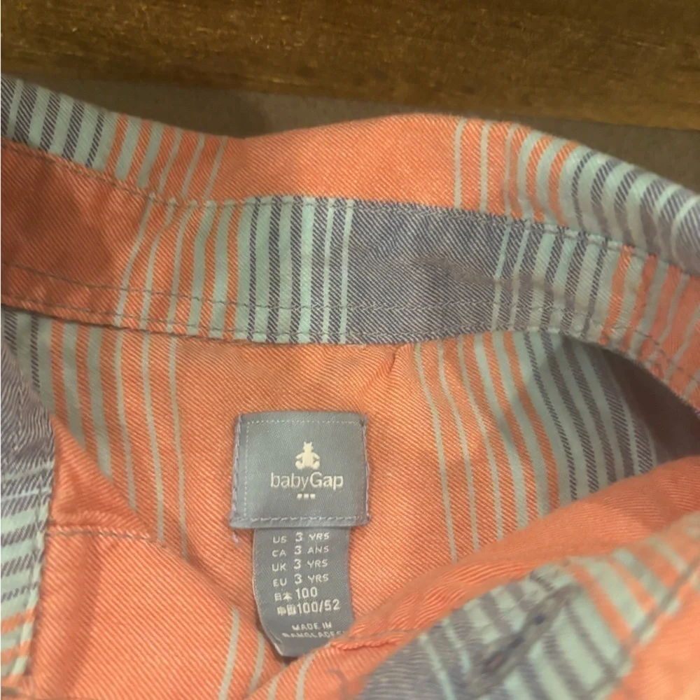 Baby Gap Boys Button Down Size 3